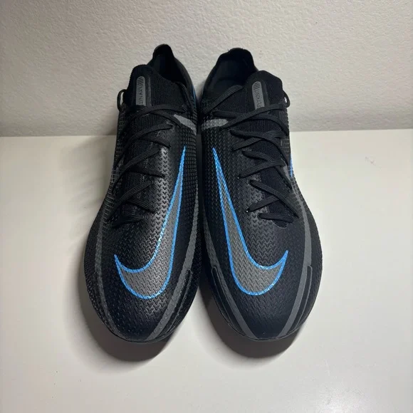 NEW NIKE Phantom GT2 Elite FG Black Iron Grey Soccer Cleats Mens Size 11.5